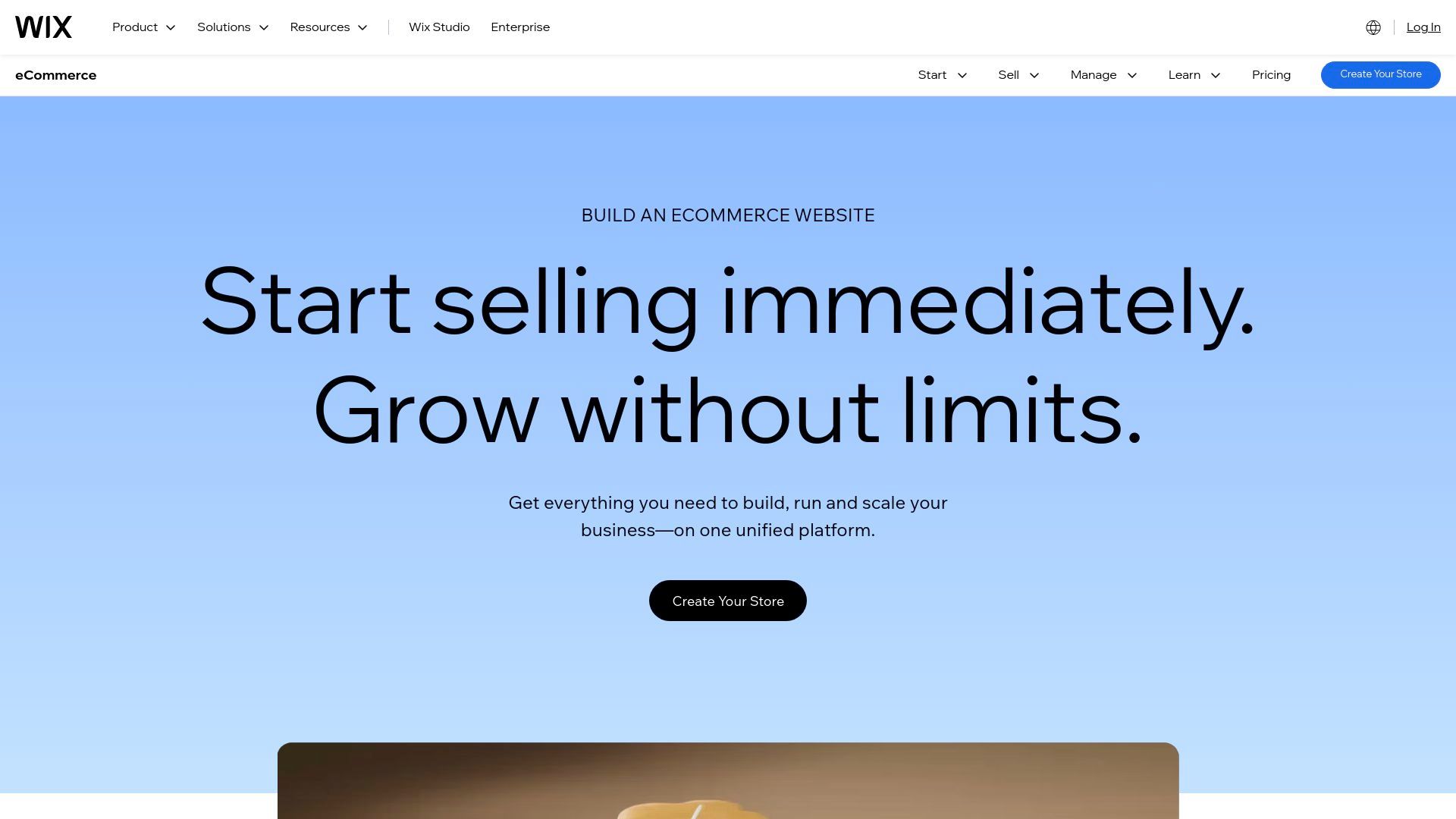 Wix eCommerce