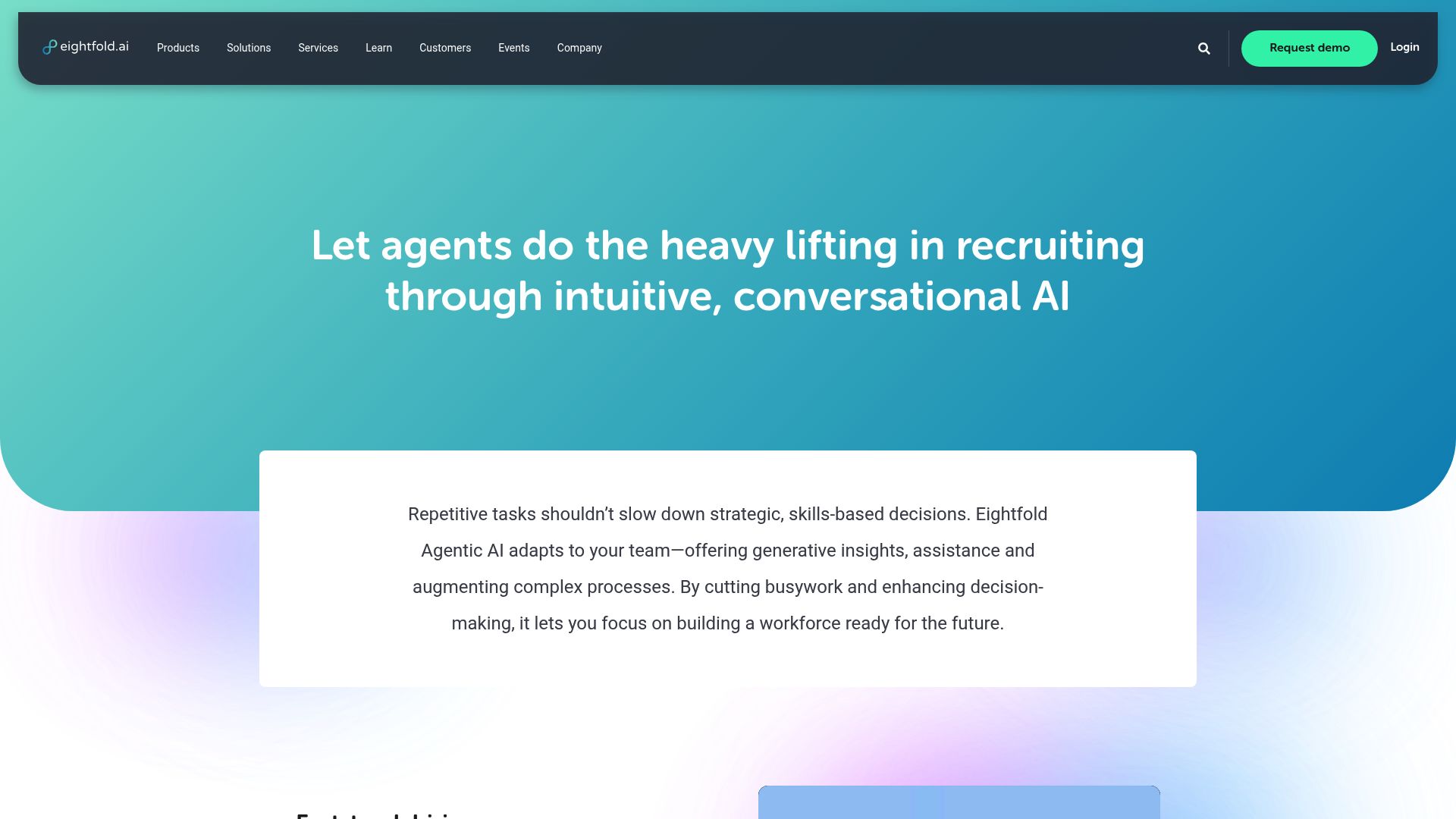 Eightfold AI Platform Interface