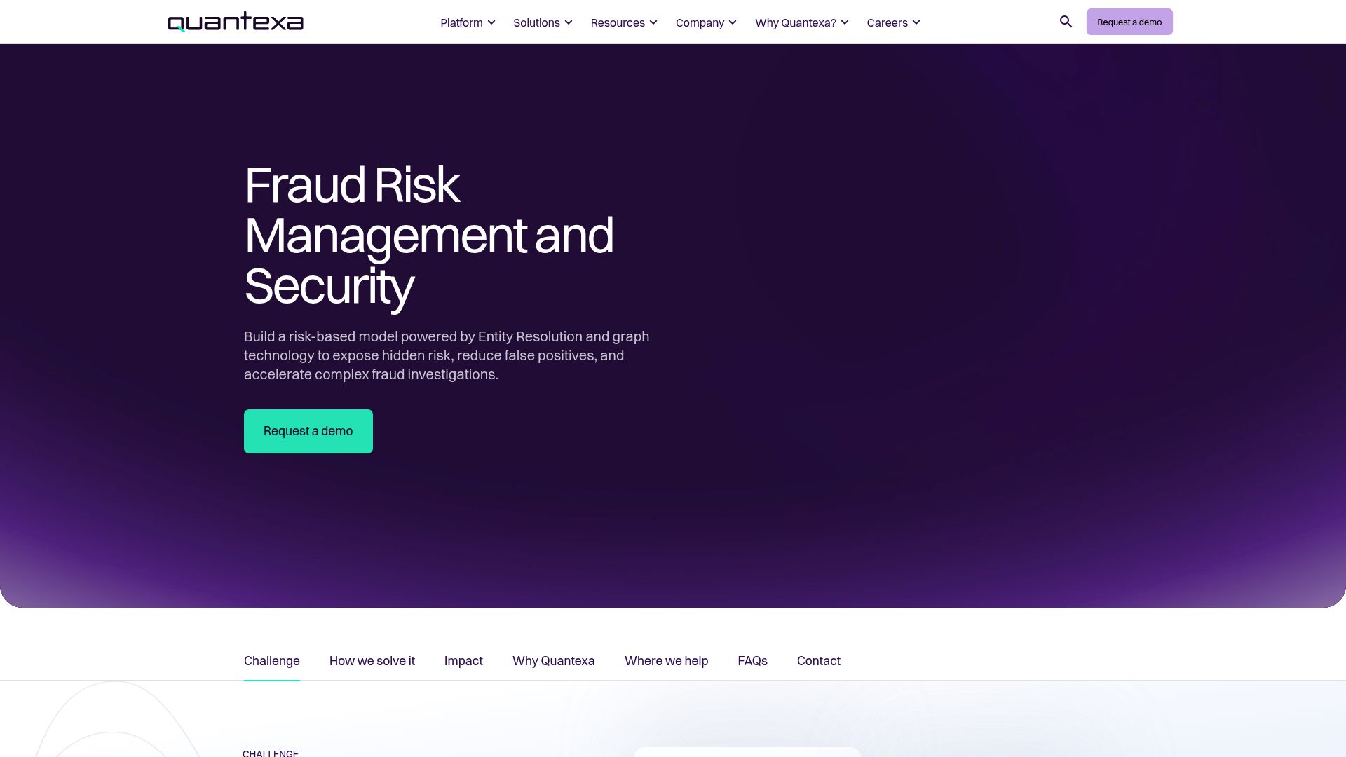Quantexa contextual decision intelligence platform