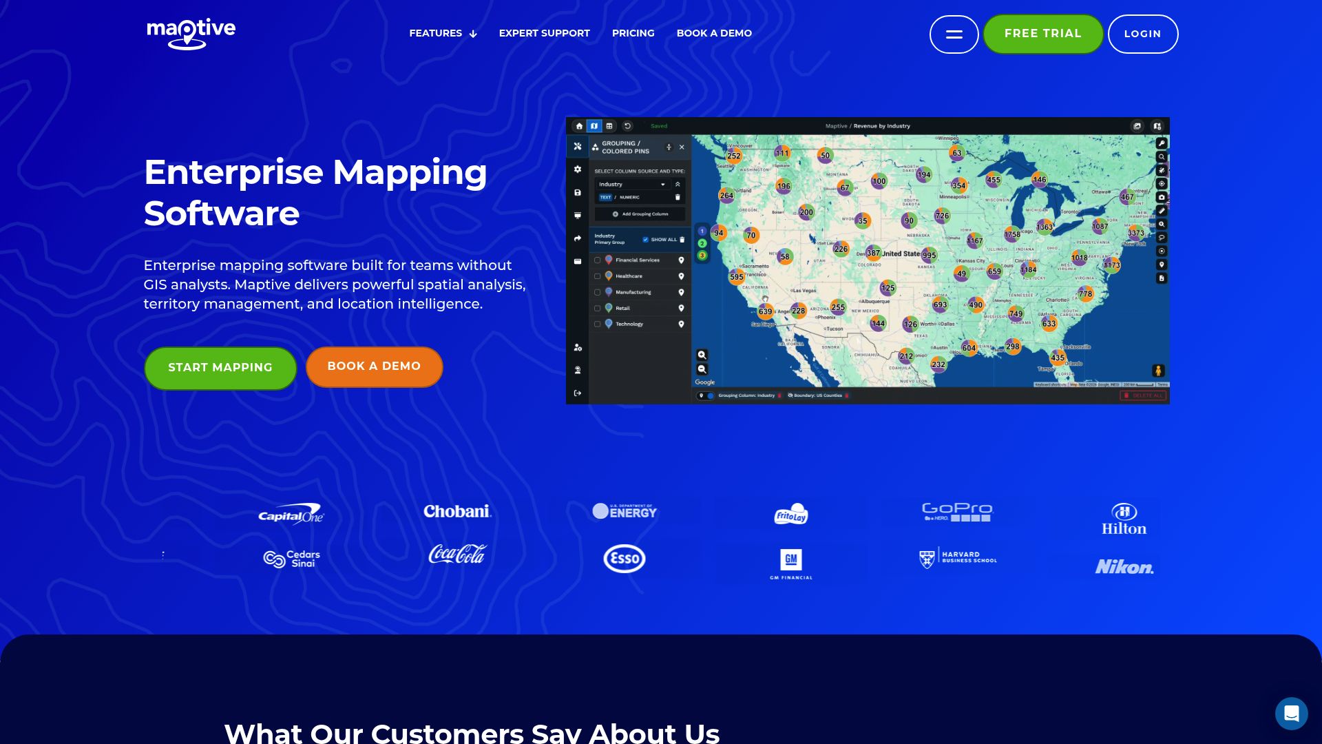 Maptive spatial data mapping for fraud detection