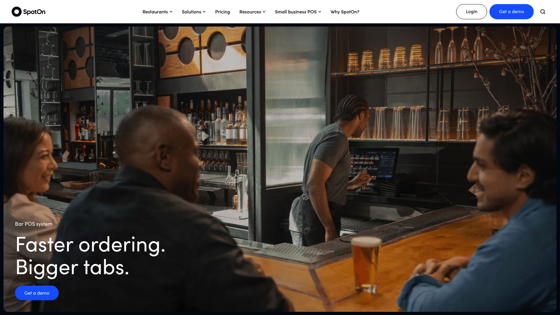 SpotOn Hardware and Software for Bars
