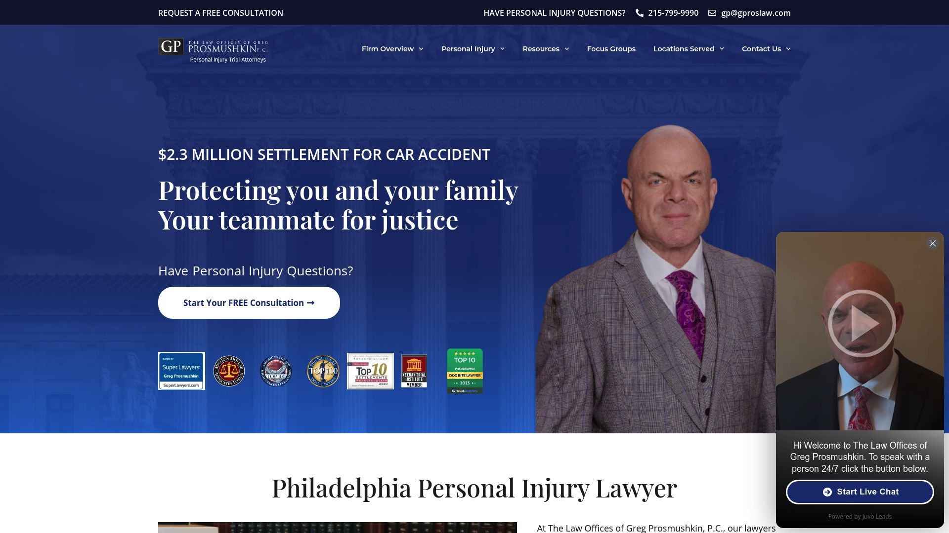 The Law Offices of Greg Prosmushkin, P.C. building exterior