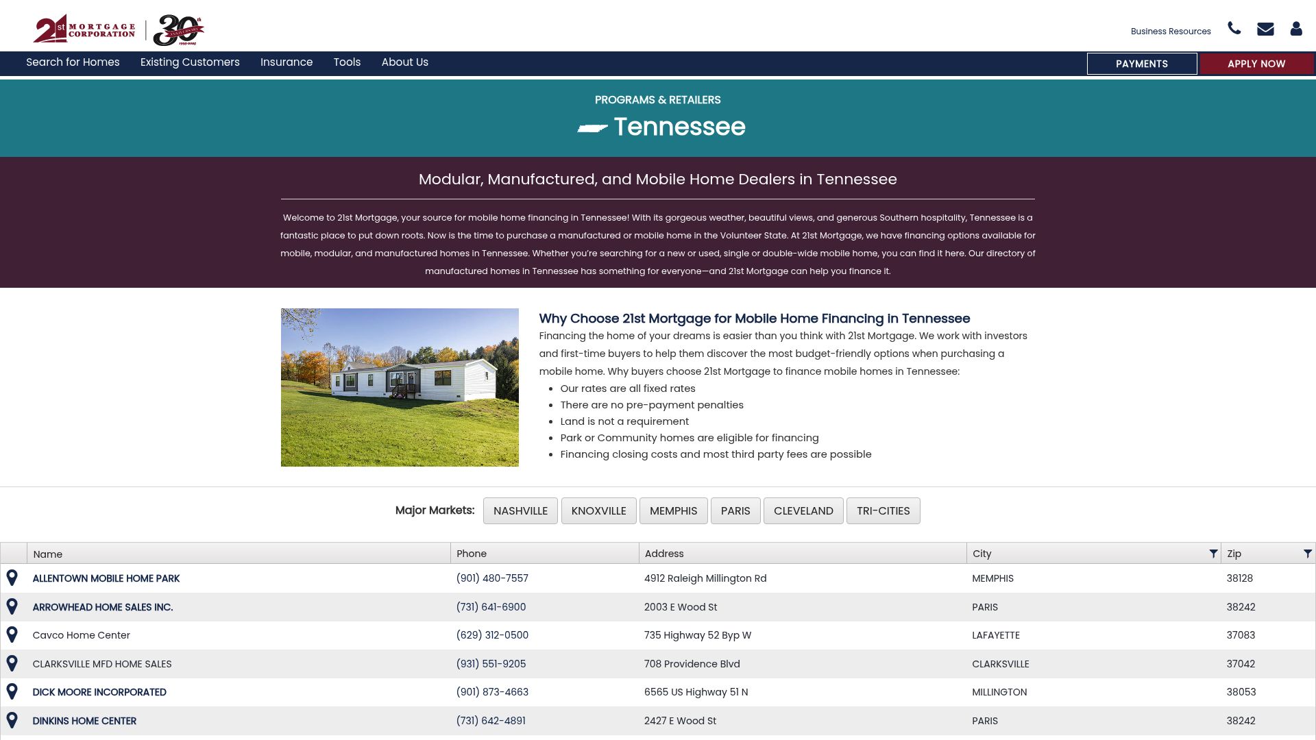 21st Mortgage Corporation