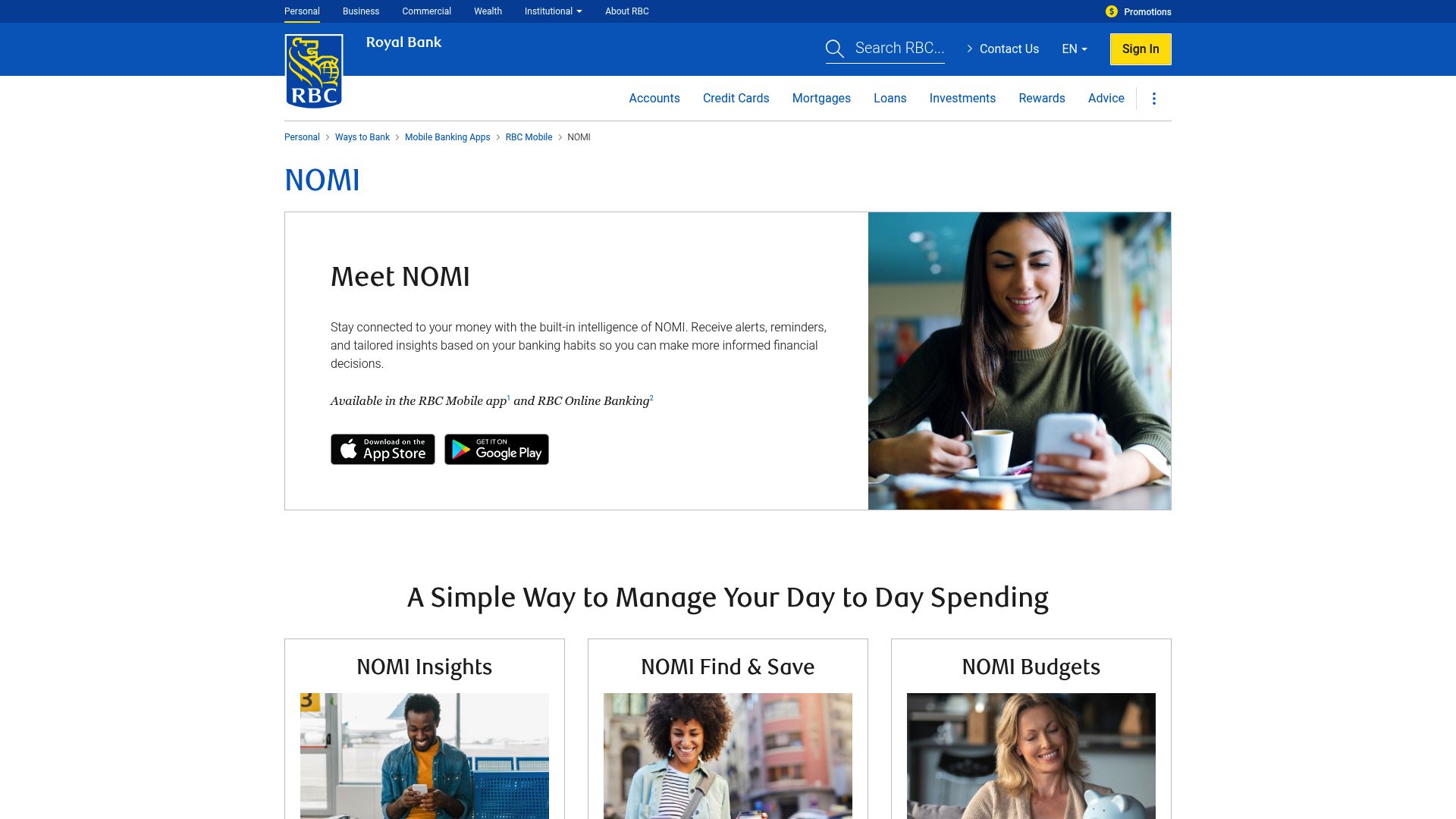 RBC Direct Investing Interface
